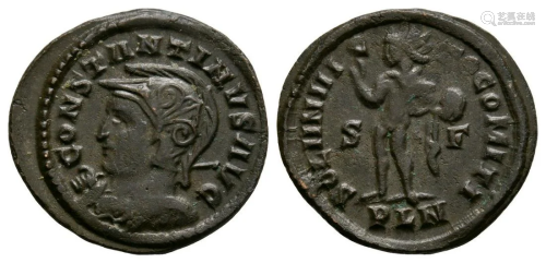 Constantine I (the Great) - London - Sol AE Follis