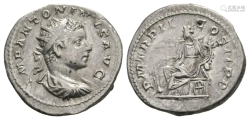 Elagabalus - Fortuna AR Antoninianus