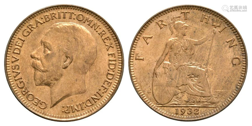 George V - 1932 - Farthing