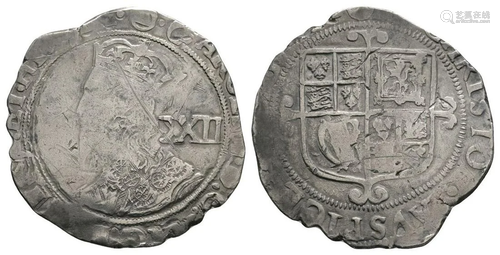 Charles I - Tower - Shilling