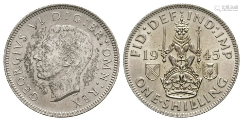 George VI - 1945 - Shilling