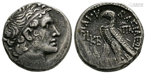 Ptolemy VI(?) - Eagle AR Tetradrachm