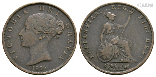 Victoria - 1855 - Halfpenny