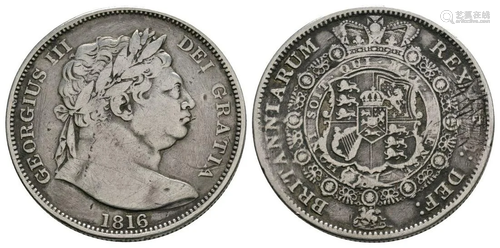 George III - 1816 - Halfcrown