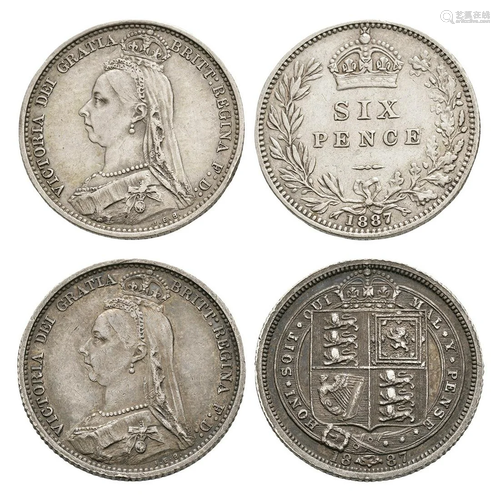 Victoria - 1887 - Sixpence Group [2]