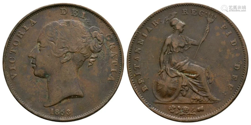 Victoria - 1853 - Penny