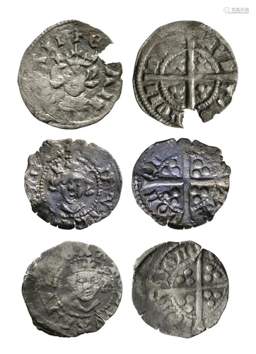 Edward I - Edward III - Long Cross Farthings [3]