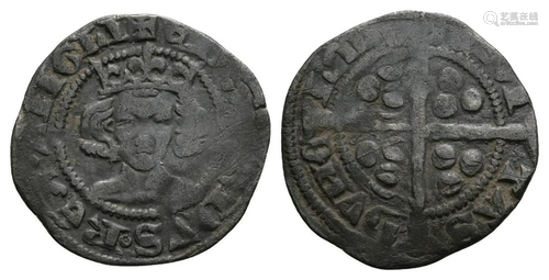 Edward III - Durham - Treaty Long Cross Penny