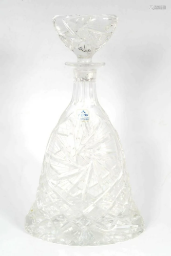 LARGE CRYSTAL DECANTER