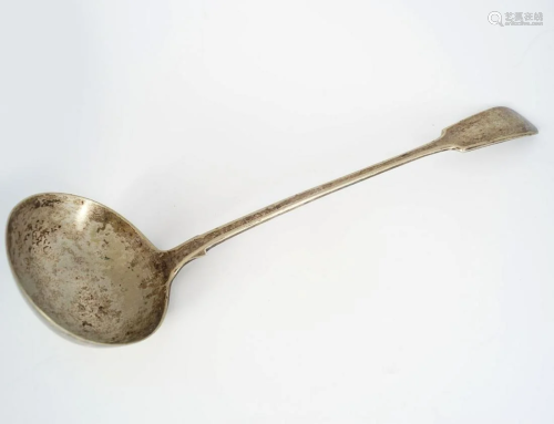 SILVERPLATED SOUP LADLE