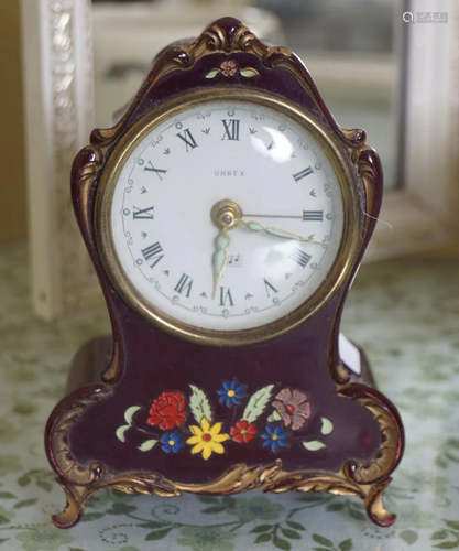 MINIATURE MANTLE CLOCK