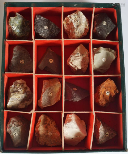 COLLECTION OF IRISH GEOLOGICAL SPECIMENS