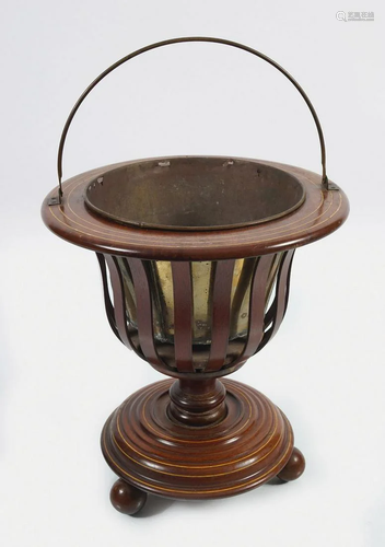 19TH-CENTURY MAHOGANY JARDINIÃˆRE