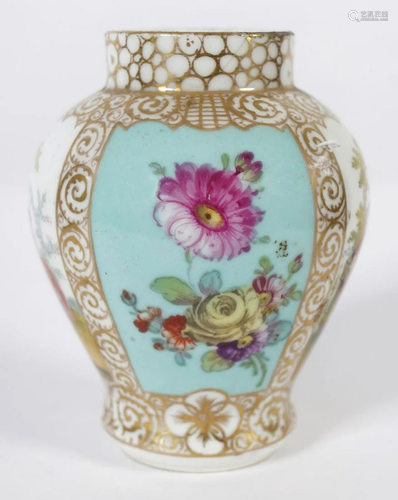 DRESDEN PORCELAIN VASE