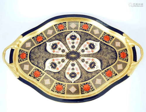 ROYAL CROWN DERBY SERVING TRAY