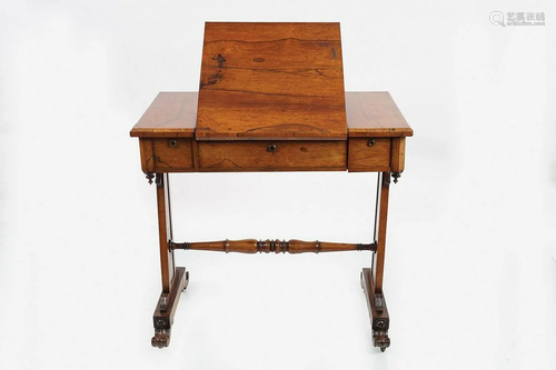 REGENCY ROSEWOOD READING TABLE