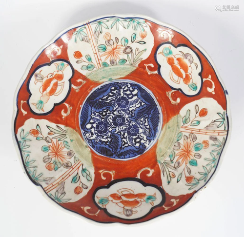 19TH-CENTURY JAPANESE IMARI PLATE