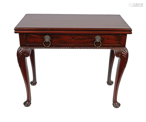 IRISH 18TH-CENTURY PERIOD TEA TABLE