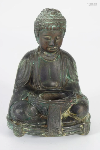 EARLY CHINESE BRONZE BUDDHA