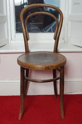 19TH-CENTURY BENTWOOD CHAIR