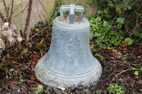 LARGE IRISH BRONZE ESTATE BELL