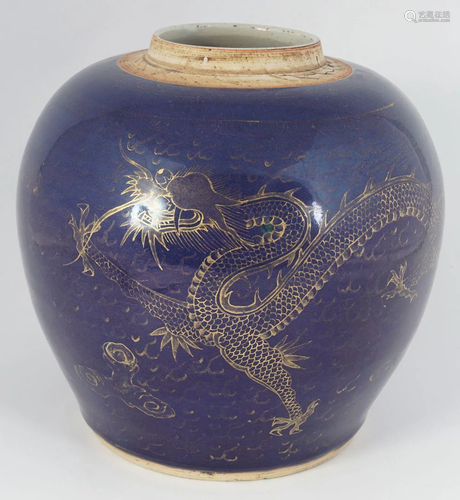 CHINESE QING VASE