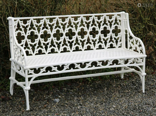 HEAVY CAST IRON GARDEN SEAT