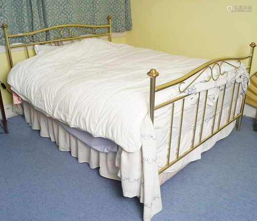 BRASS BED