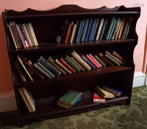 MODERN OPEN BOOKCASE