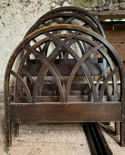 EDWARDIAN TWIN SINGLE BEDS