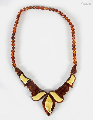 BALTIC AMBER NECKLACE