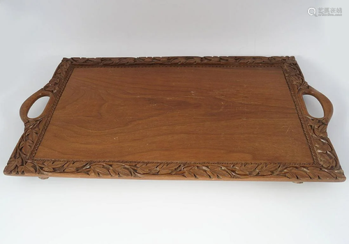 INDIAN HARDWOOD TRAY