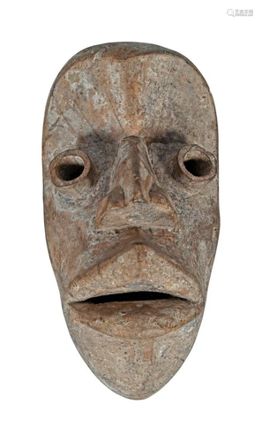 EARLY AFRICAN CEREMONIAL MASK