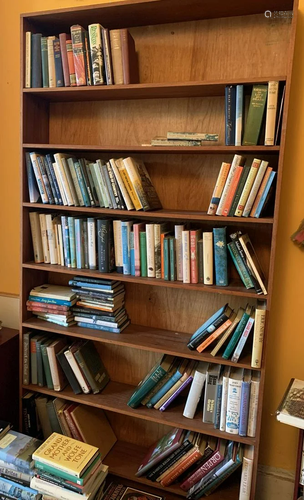 TEAK OPEN BOOKSHELF