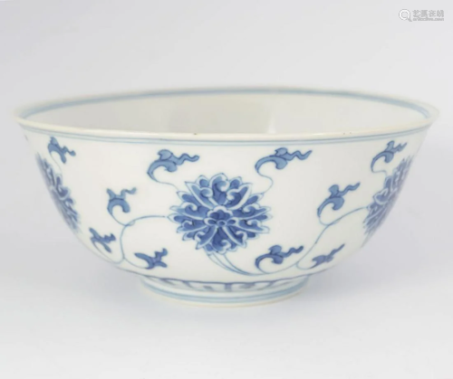 DAOGUANG BLUE AND WHITE BOWL