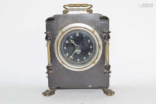 Early 20th century Smiths mantel clock, case height approx 18cm