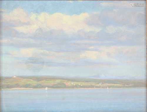 Herbert Rolf Schlegel (1889-1972) Küstenlandschaft, coast landscape,Herbert Rolf Schl