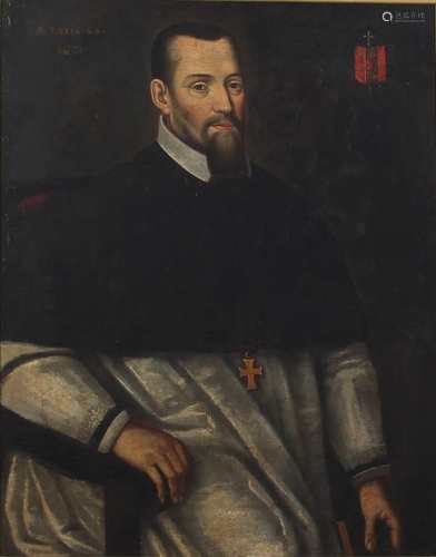 Altmeister des 17. Jahrhundert, Portrait Bischof, portrait of a bishop,Altmeister des