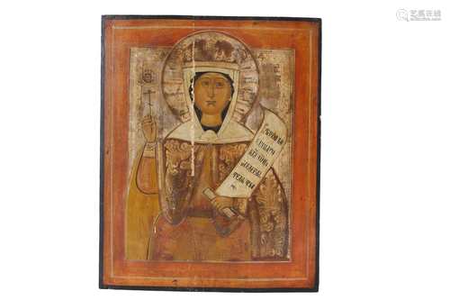 Ikone Heilige Madonna Russland um 1900, russian icon holy mary,Ikone Heilige Madonna R