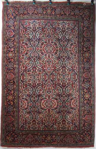 Kashan Perserteppich, persian carpet,Kashan Perserteppich, persian carpet,Wolle,