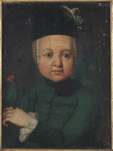 Altmeister 19. Jahrhundert Mädchenportrait mit Papagei, portrait of a girl with parrot,br