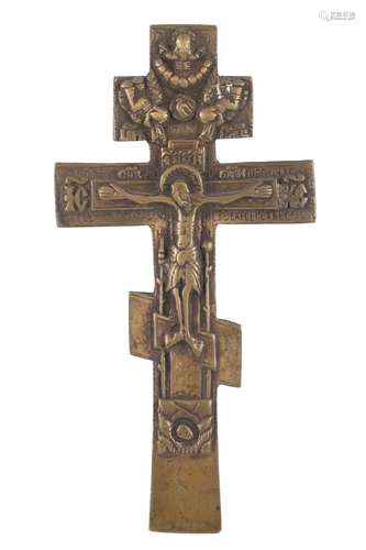 Segenskreuz um 1800, Russland, russian blessing cross around 1800,Segenskreuz um 1800,