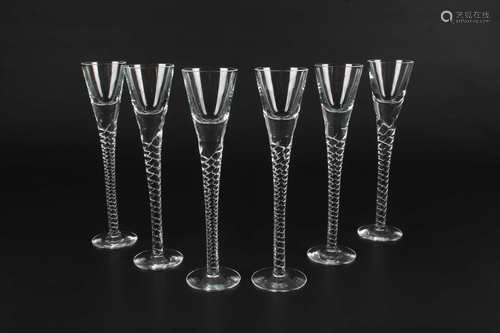 6 Stängelgläser Holmegaard Denmark, stemware,6 Stängelgläser Holmegaard Denmark, s