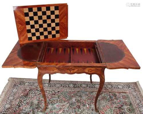 Barock Spieltisch 18. Jahrhundert, baroque gambling table 18th century,Barock Spieltis