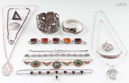 800-925 Silber Schmucksammlung, silver jewelry,800-925 Silber Schmucksammlung, silver