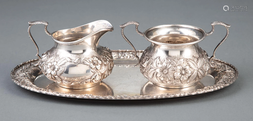 S. Kirk & Son Sterling Silver Sugar and Creamer