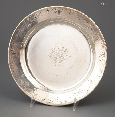 W.K. Vanderslice Sterling Silver Plate