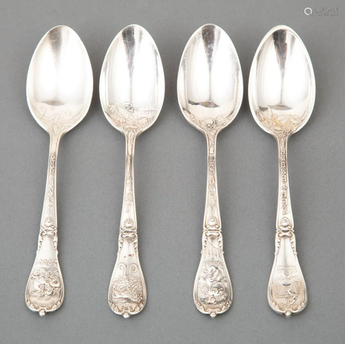 Four Gorham Sterling Silver 