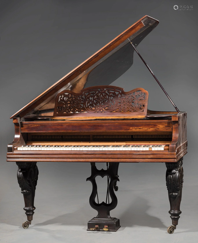 Mahogany Grand Piano