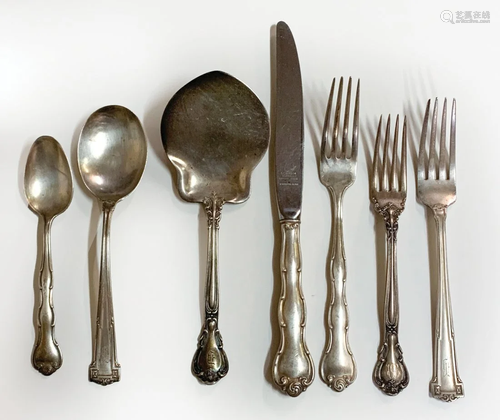 Group of American Sterling Silver Flatware